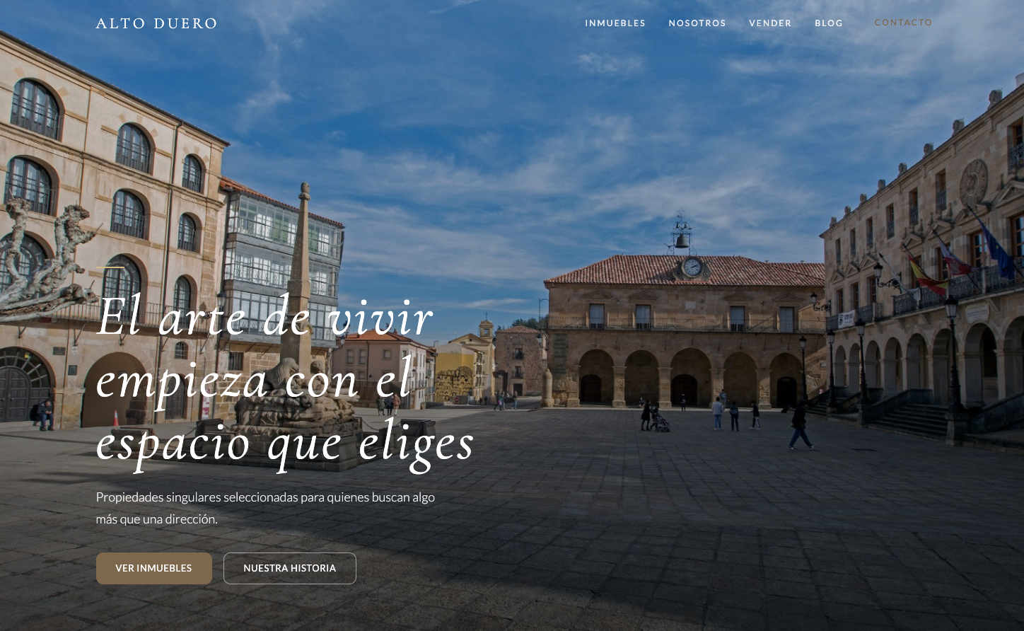 Tenant public website