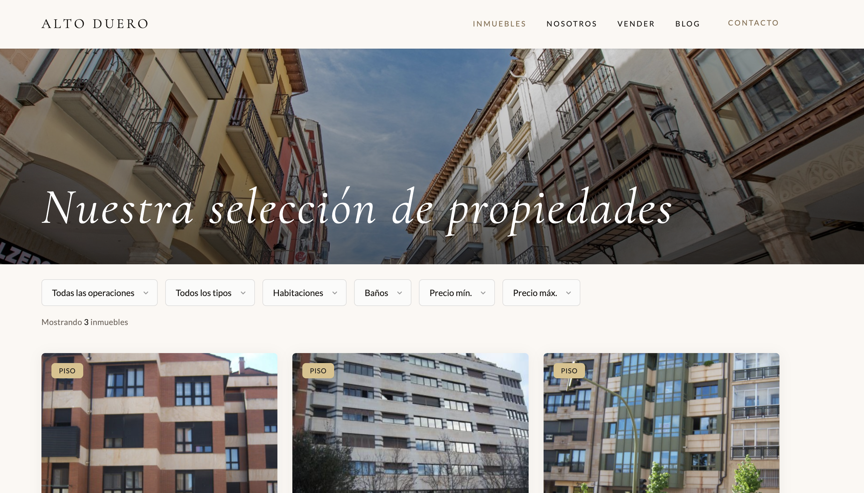 Tenant website