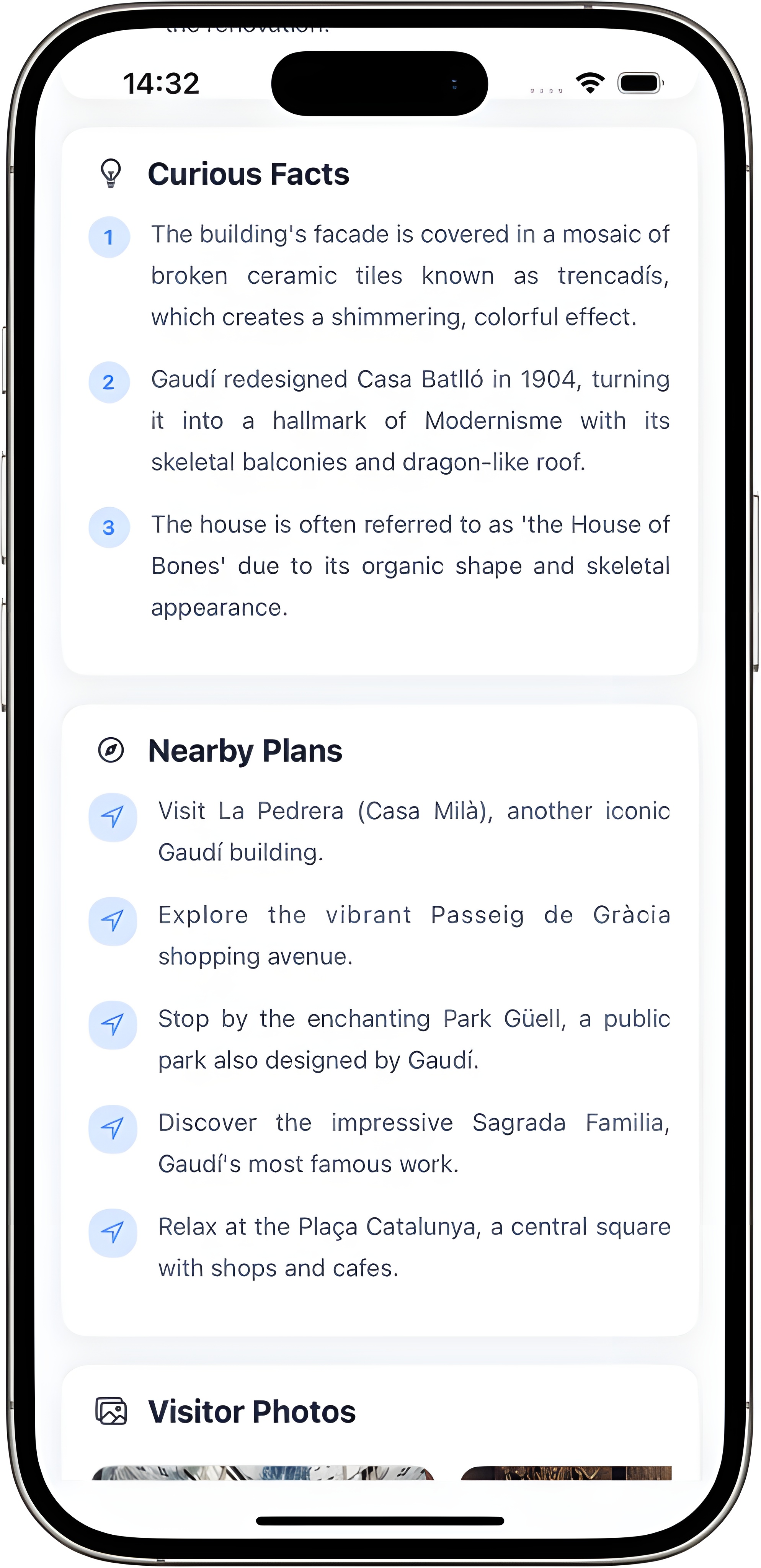 Facts and nearby spots